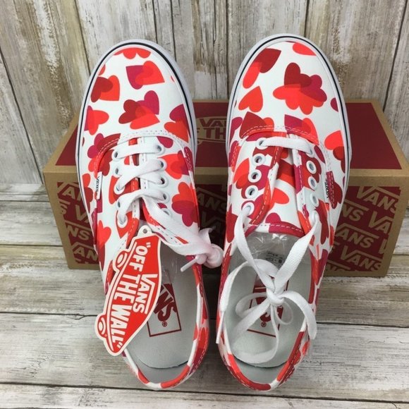 💕💕Vans Authentic Valentines hearts W Sneakers❤️ - Picture 7 of 12